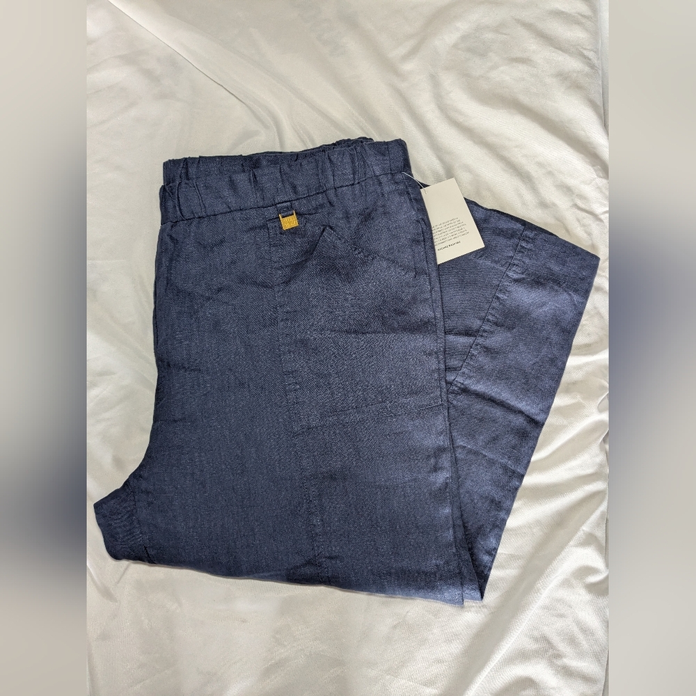 Ellen Tracy Women's Linen Pants Size‎ XL